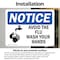 Signmission Safety Culture Sign, 5 in Width, Vinyl Decal, Rectangle OS-2PACK-NS-D-35-L-10279 - alternate 5